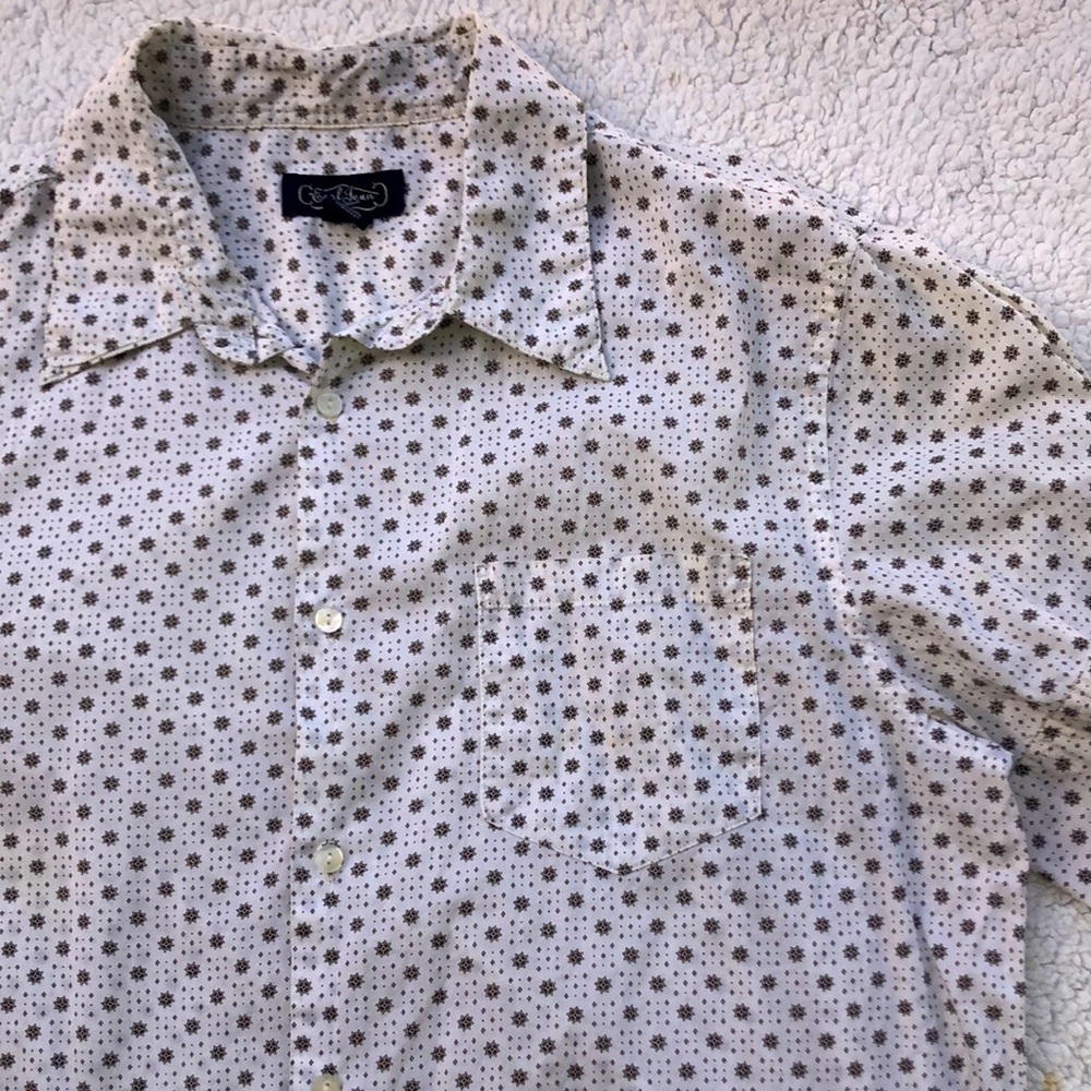 Earl Jeans vintage button down shirt XL comfy EUC